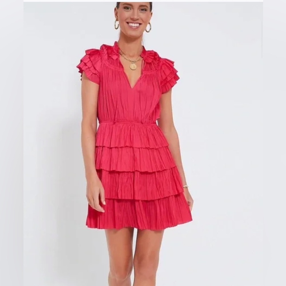 Ulla Johnson Vesna Dress In Pink Sz 8